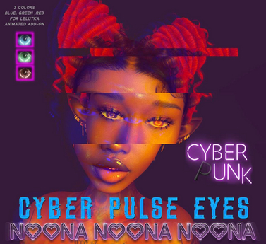 Second Life Marketplace - [::NOONA::] Cyber Pulse Eyes (Lelutka)